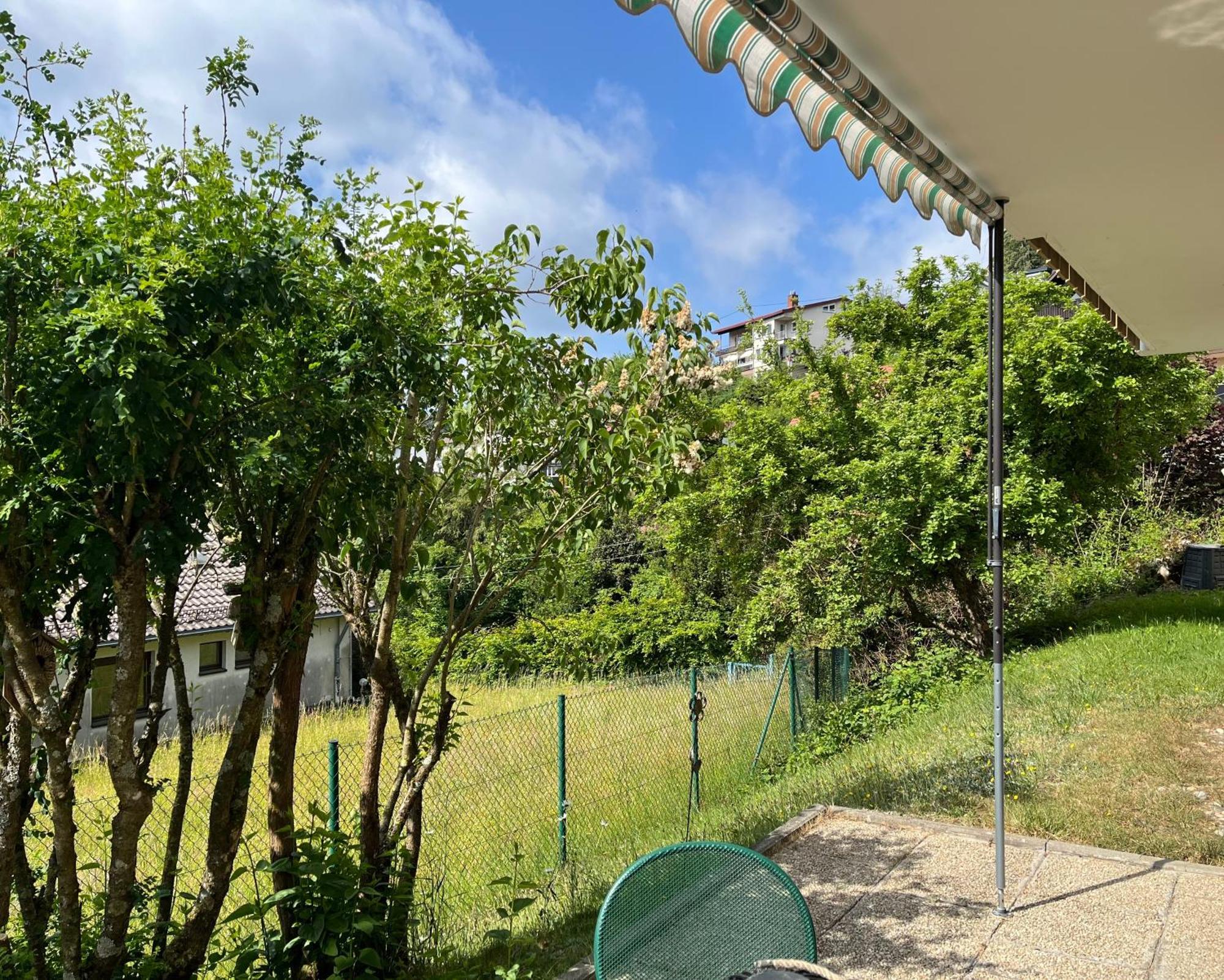 Ferienwohnung Bergstrasse Wilhelmsdorf エクステリア 写真